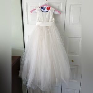 David’s Bridal Flower Girl Dress
